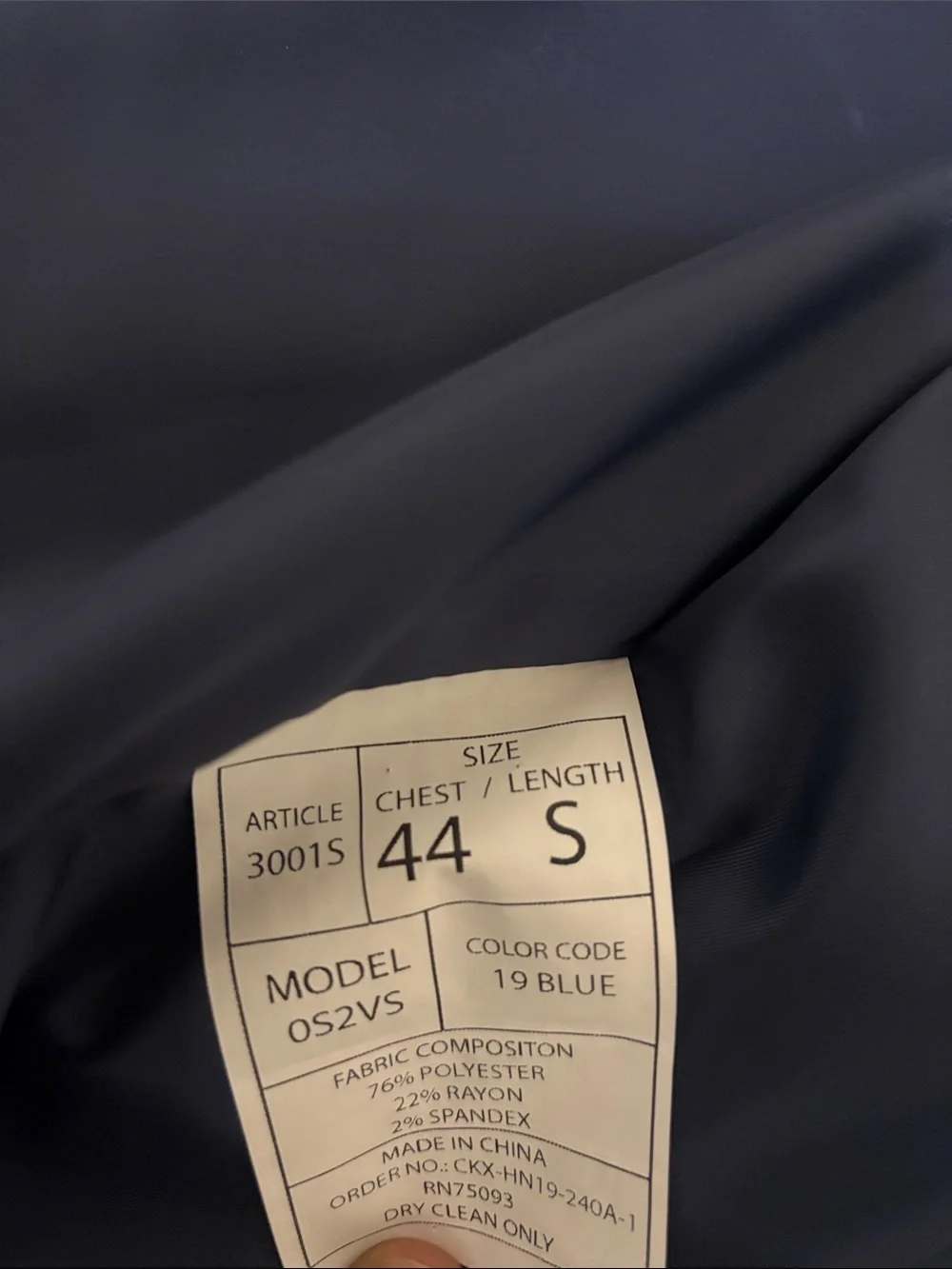 Tailored Navy Windowpane Three Piece suit
